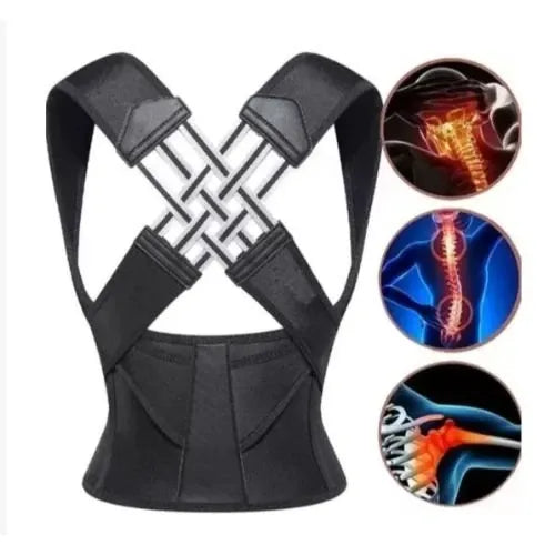 PosturaFlex™ | Corrector Postural Inteligente para Espalda y Hombros