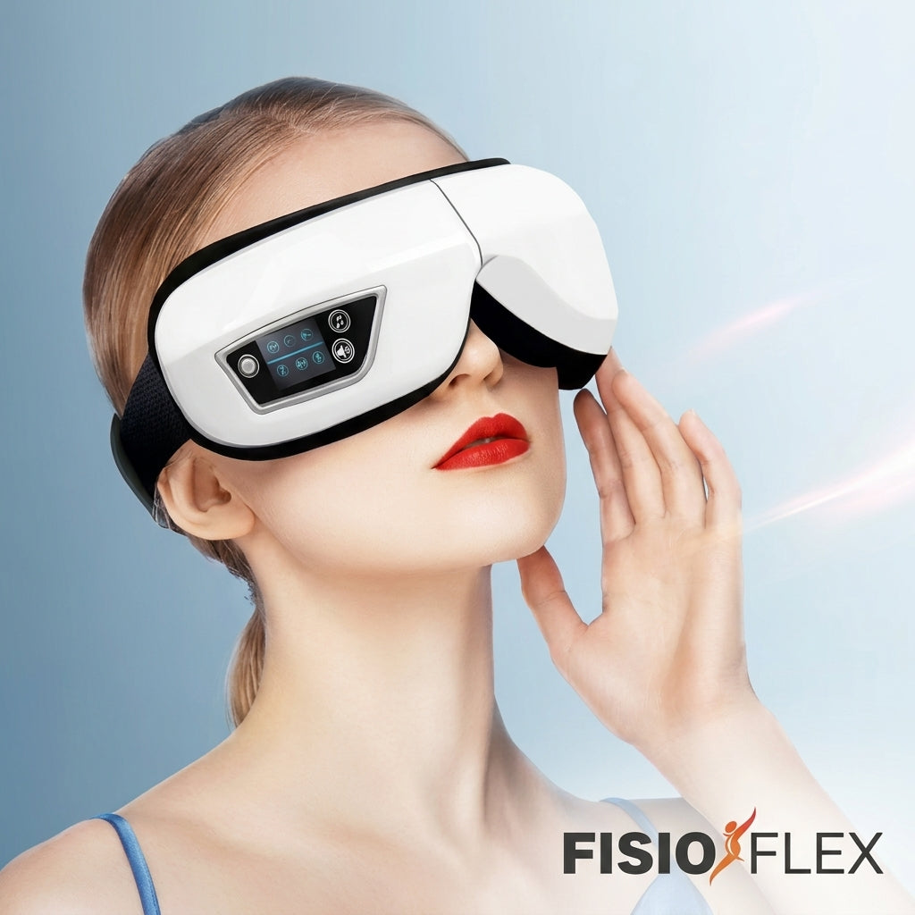 Masajeador Ocular Inteligente Pro – Alivio de la Fatiga Visual y Presoterapia Térmica