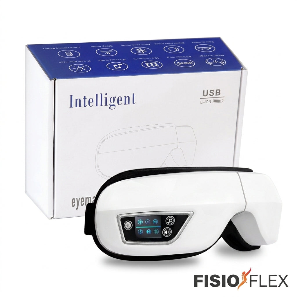 Masajeador Ocular Inteligente Pro – Alivio de la Fatiga Visual y Presoterapia Térmica