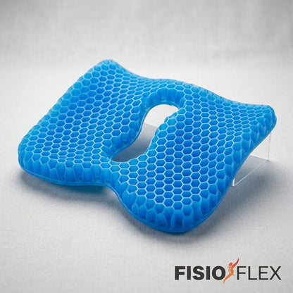 Cojín de Asiento Ergonómico – Gel Terapéutico para Alivio Lumbar y Ciática