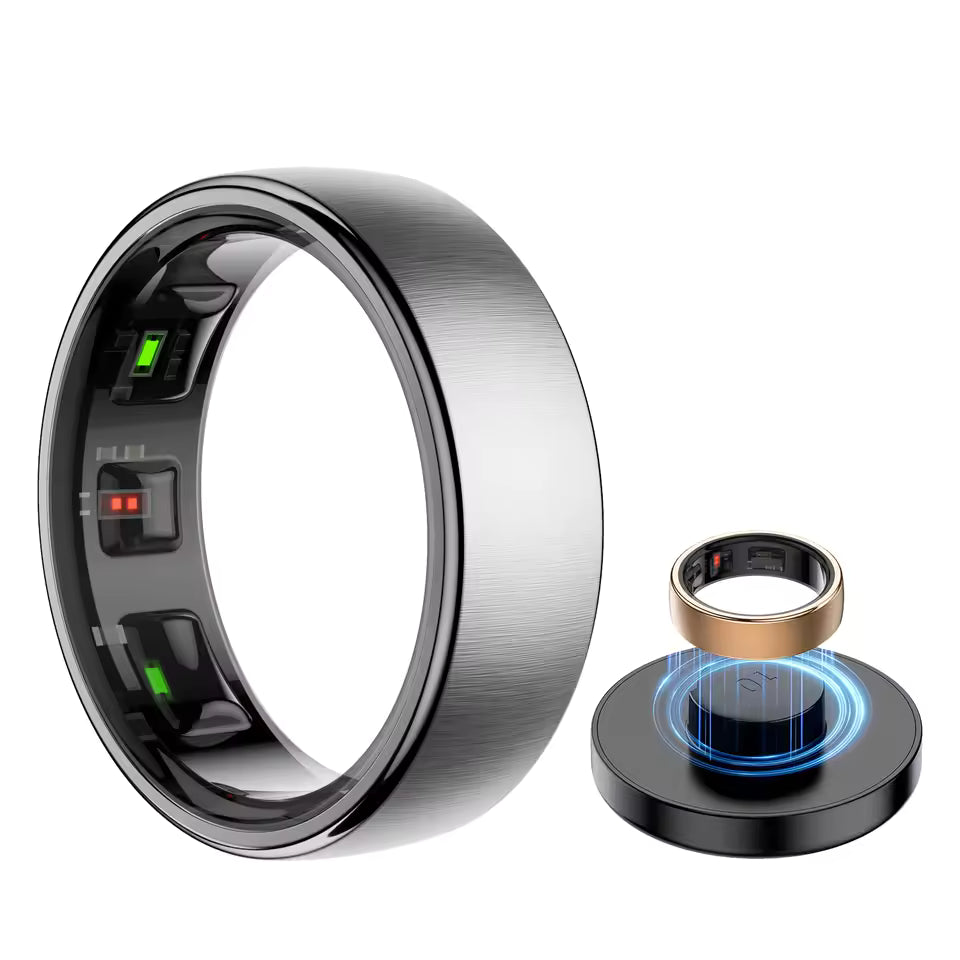 Uhoofit R10 Smart Ring™ — Monitoreo Inteligente de Salud y Actividad 24/7