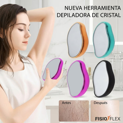Depiladora de Cristal Pro – Exfoliación y Depilación Sin Dolor con Nanotecnología