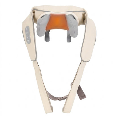 Masajeador Cervical y de Hombros Pro – Sistema de Masaje Shiatsu 3D y Descompresión Neuromuscular