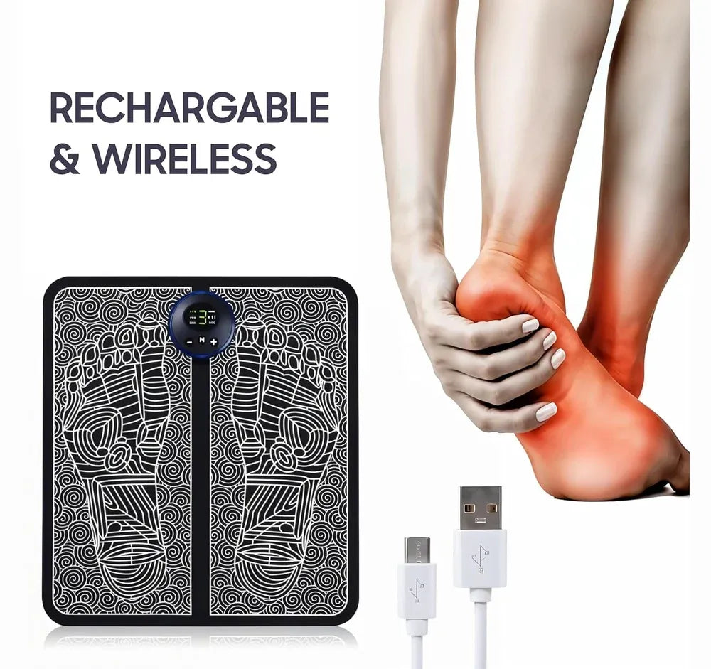 RelaxFeet™ | Massageador Eléctrico para Pies con Alivio y Relajación Profunda