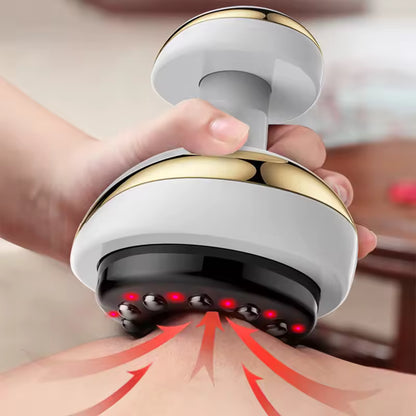 Masajeador Eléctrico Guasha™ — Terapia de Succión y Calor para Relajación Corporal