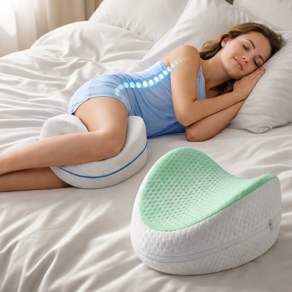 ComfortLeg™ | Travesseiro Ergonómico para Alivio y Bienestar