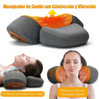 Almohada Masajeadora Cervical Eléctrica™ — Relajación y Soporte para Cuello y Espalda