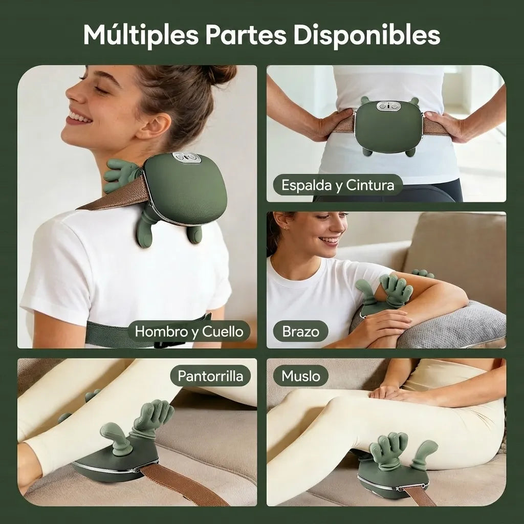 Masajeador Cervical 4D Bionic™ — Relajación Profunda para Cuello y Hombros